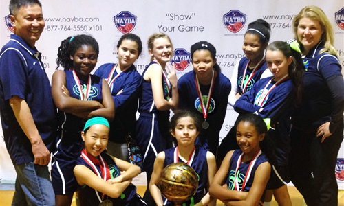 USSSA Above the Rim Champions - 5th Grade Keddy